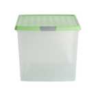 Wham Plastic 62L Clip Top Storage Box