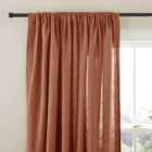 Terracotta Linen Curtains