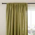 Olive Linen Curtains