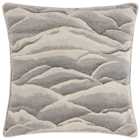 Paoletti Stratus Grey Jacquard Cushion