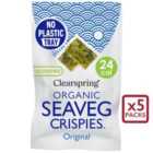 Clearspring Organic Seaveg Crispies Multipack - Original 5 x 4g