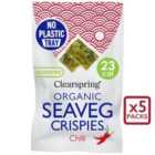 Clearspring Organic Seaveg Crispies Multipack - Chilli 5 x 4g