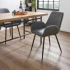Axel Dining Chair, Faux Leather