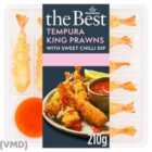 Morrisons The Best Tempura King Prawns Sweet Chilli Dip 210g