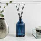 Sandalwood & Patchouli Ribbed Glass Diffuser