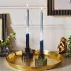 Set of 2 Multi-Tone Taper Candles