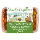 Charlie Bigham's Cauliflower & Paneer Curry with Rice For 2, 800g