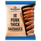 Morrisons Pork Thick Sausages 900g