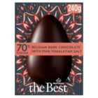 Morrisons The Best Belgian Dark Chocolate With Pink Himalayan Salt 240g