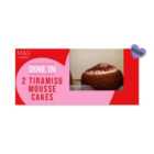 M&S 2 Tiramisu Mousse Cakes 140g