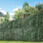 GardenKraft Artificial Dark IVY Leaf Fence 100 x 300cm