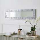 Luxe Tiled Rectangle Panel Wall Mirror