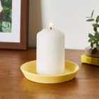 Ceramic Round Candle Plate