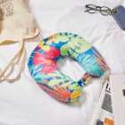 Tropical Printed Travel Pillow