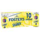 Fosters Lager Shandy 10 x 440ml