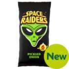 Space Raiders Pickled Onion Multipack Crisps 6 x 13g