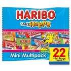Haribo Share the Happy Sweets 22 Treatsize Mini Bags 352g