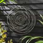 Zen Luxe Spiral Indoor Outdoor Metal Wall Art