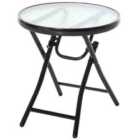 Outsunny Foldable Round Garden Table