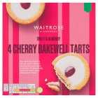 Waitrose 4 Cherry Bakewell Tarts, 4s