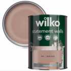Wilko Statement Walls Blush Gold Metallic Emulsion Paint 1.25L