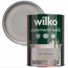 Wilko Statement Walls Silver Lustre Metallic Emulsion Paint 1.25L