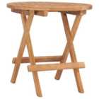Berkfield Folding Garden Table 50x50x50 cm Solid Teak Wood