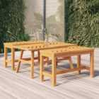 Berkfield Coffee Table 100x50x45 cm Solid Wood Acacia
