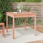 Berkfield Garden Table 82.5x82.5x76 cm Solid Wood Douglas