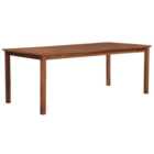 Berkfield Garden Table 200x100x74 cm Solid Acacia Wood