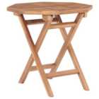 Berkfield Folding Garden Table 45x45x45 cm Solid Teak Wood