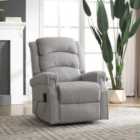 Artemis Home Eltham Dual Motor Electric Lift Assist Recliner With Massage And Heat - Light Grey