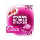 Harpic Hygienic & Fresh Sticker Floral 4 per pack