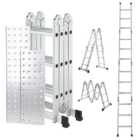 Samuel Alexander Aluminium Folding Multi Position Platform Ladder 3.46m