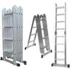 Samuel Alexander Aluminium Folding Multi Position Platform Ladder 4.6m