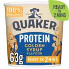 Quaker Oat So Simple Protein Golden Syrup Porridge Pot 63g