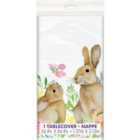 Watercolour Pastel Easter Plastic Tablecover