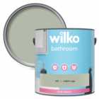 Wilko Bathroom English Sage Mid Sheen Emulsion Paint 2.5L