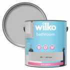 Wilko Bathroom Pearl Grey Mid Sheen Emulsion Paint 2.5L