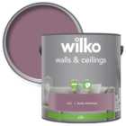 Wilko Walls & Ceilings Dusky Amethyst Silk Emulsion Paint 2.5L