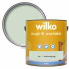 Wilko Tough & Washable Whispering Sage Matt Emulsion Paint 2.5L