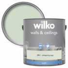 Wilko Walls & Ceilings Whispering Sage Matt Emulsion Paint 2.5L
