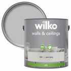 Wilko Walls & Ceilings Pearl Grey Silk Emulsion Paint 2.5L