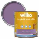 Wilko Tough & Washable Purple Mist Emulsion Paint 2.5L