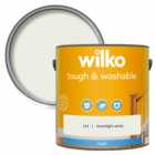 Wilko Tough & Washable Moonlight White Matt Emulsion Paint 2.5L