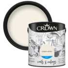 Crown Breatheasy Walls & Ceilings Cream White Matt Emulsion Paint 2.5L