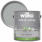 Wilko Walls & Ceilings Touch of Silver Silk Emulsion Paint 2.5L