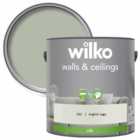 Wilko Walls & Ceilings English Sage Silk Emulsion Paint 2.5L