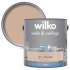 Wilko Walls & Ceilings Milky Coffee Matt Emulsion Paint 2.5L