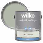 Wilko Walls & Ceilings English Sage Matt Emulsion Paint 2.5L